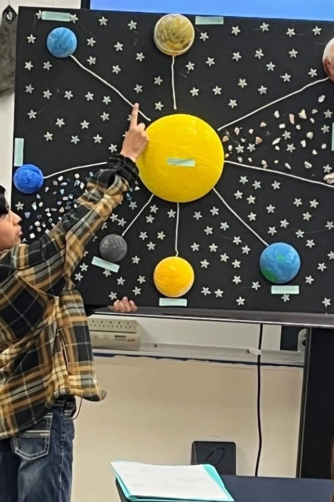 Presentation Board Solar System