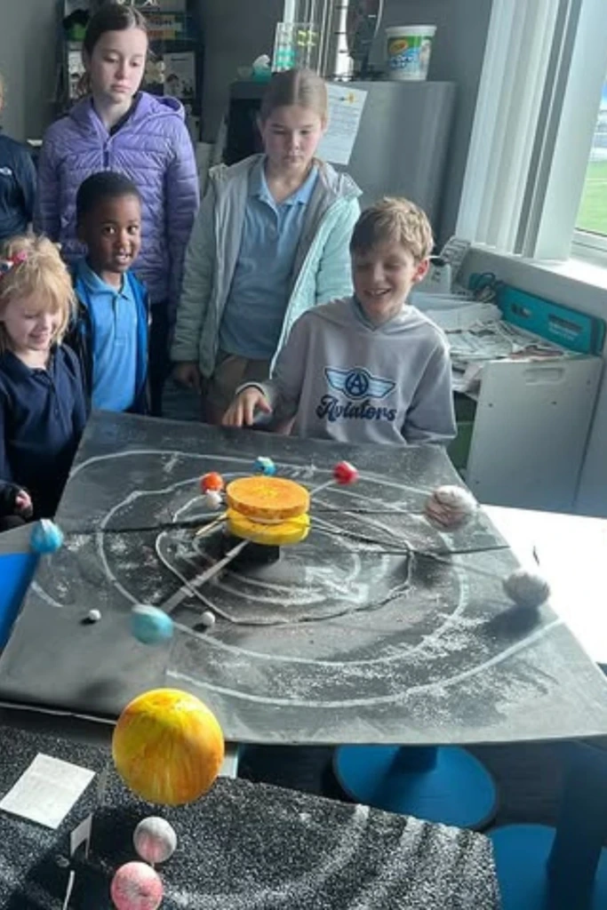 Classroom Orbit Activity Table