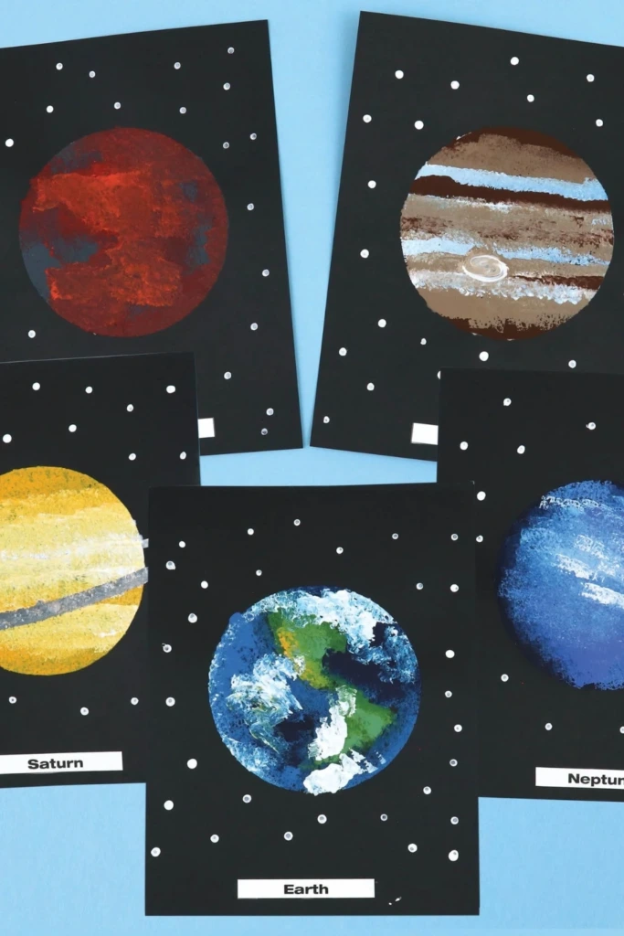 Planet Art Card Series