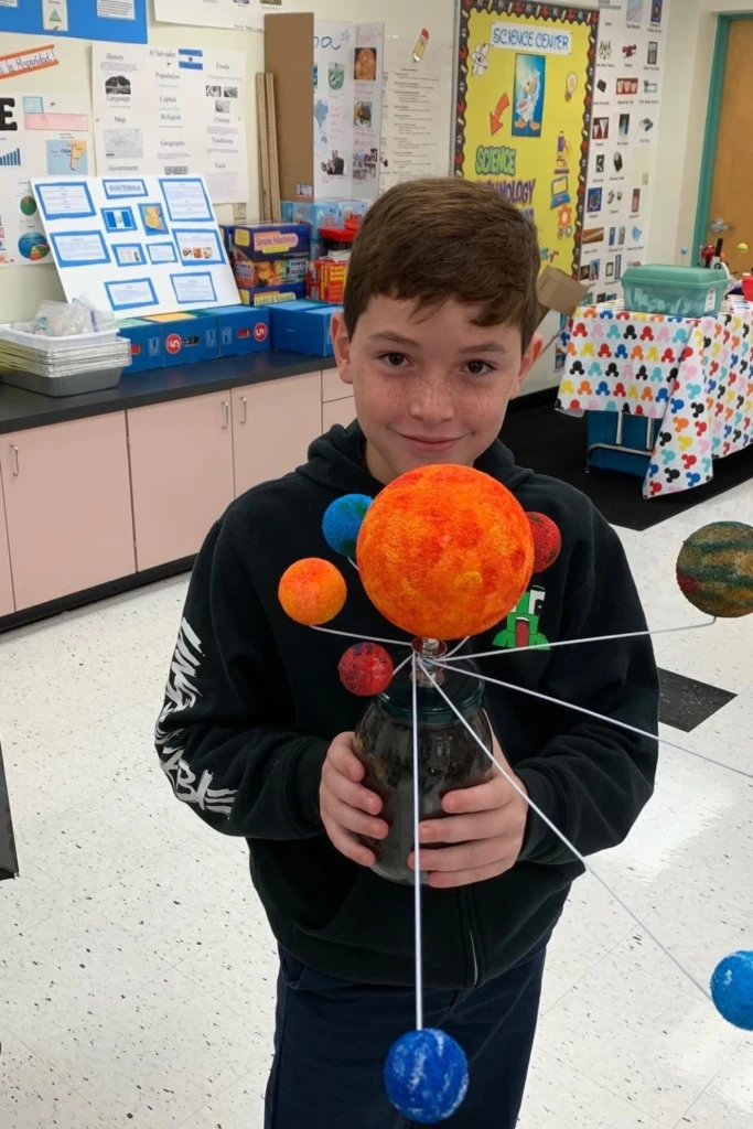 Handheld Solar System Model
