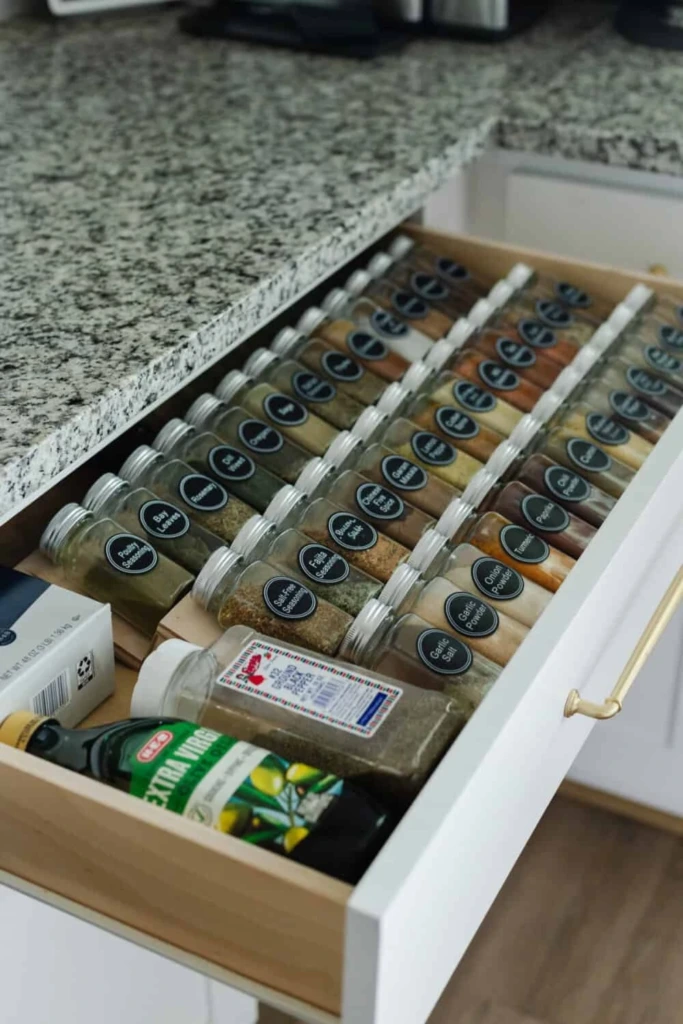 Full-Length Spice Drawer