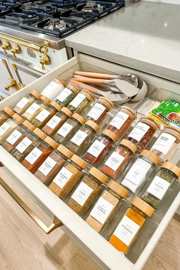 Sleek Square Jar Drawer