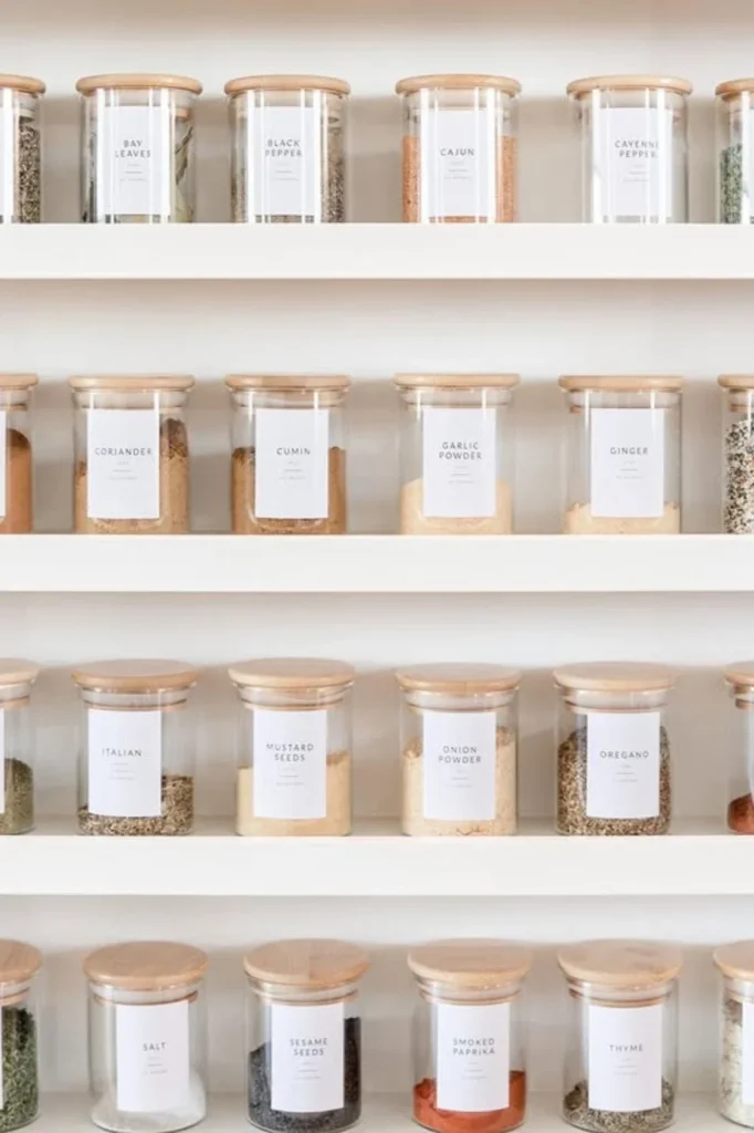 Open Shelves