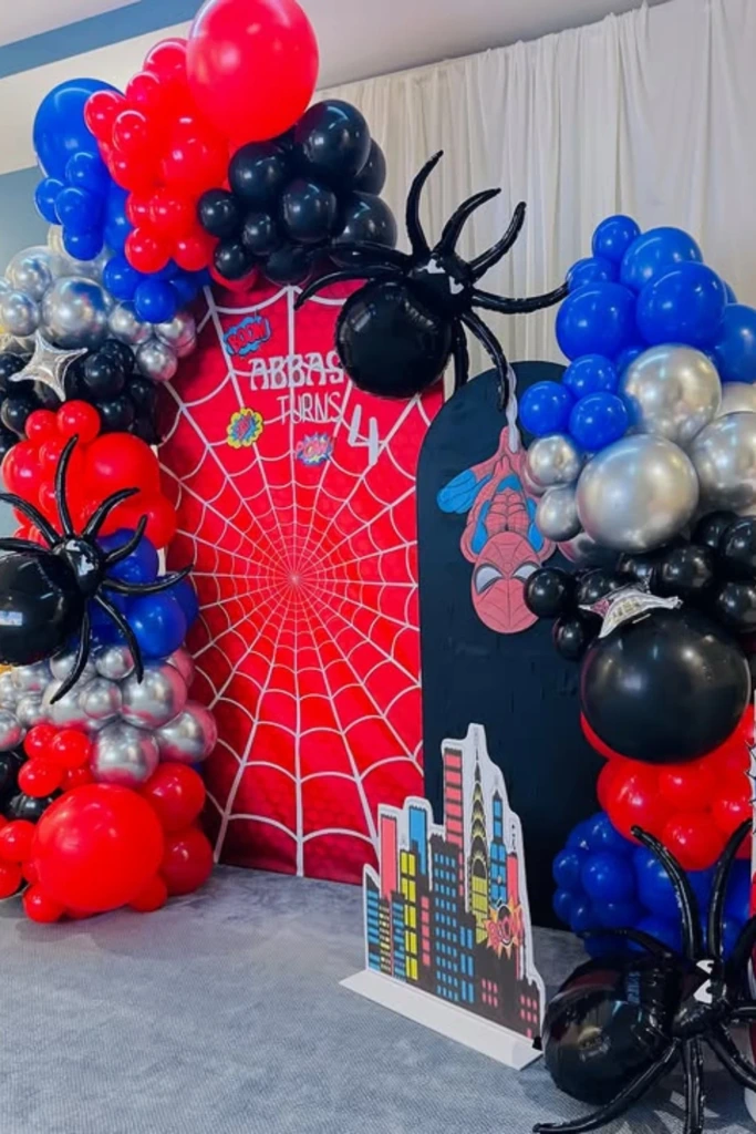Spider Web Backdrop