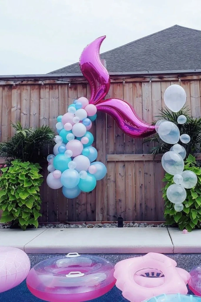 Mermaid Tail Arch
