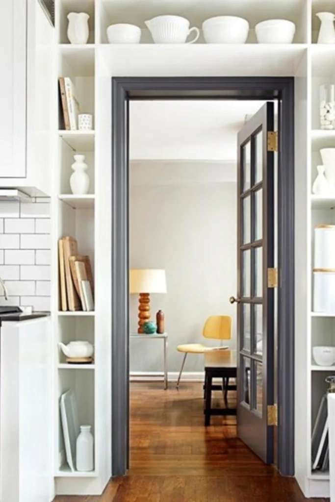 Doorway Storage Wall