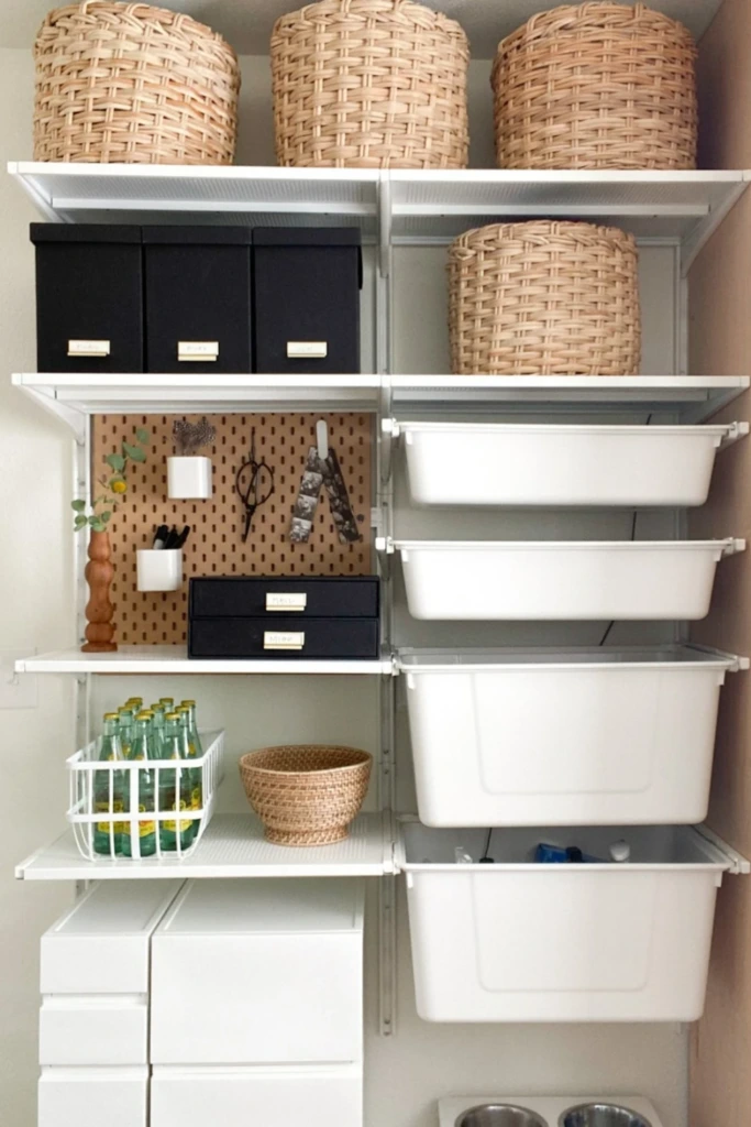 Vertical Utility Shelving