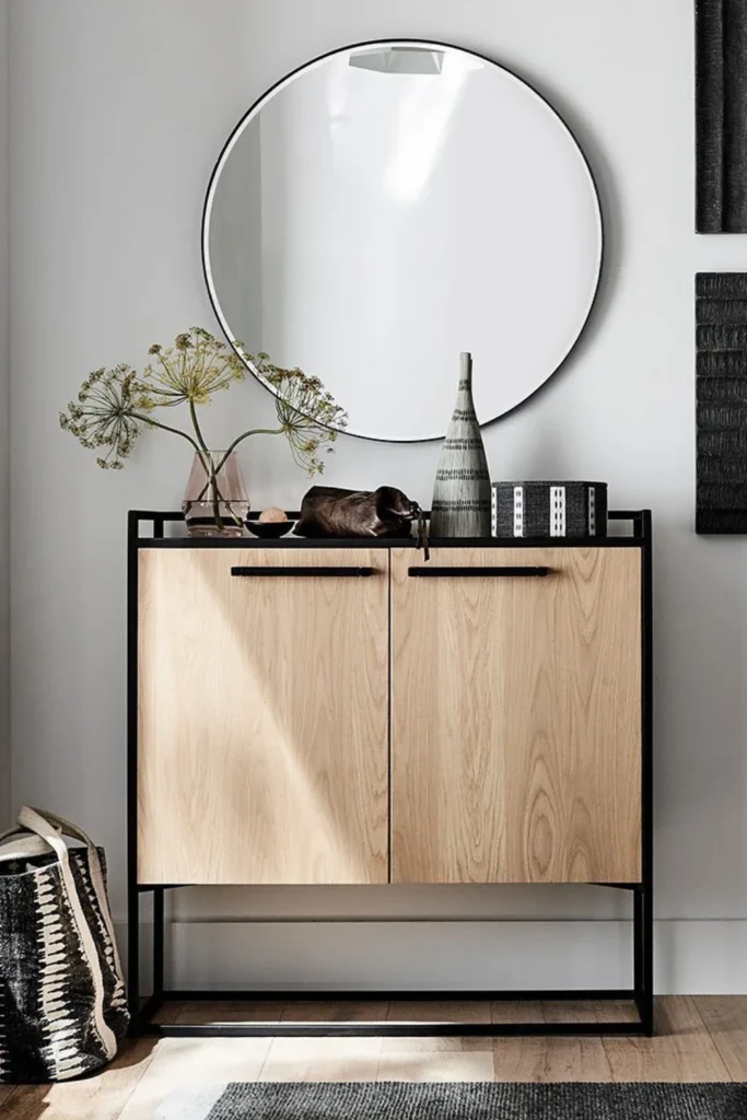 Slim Console Storage