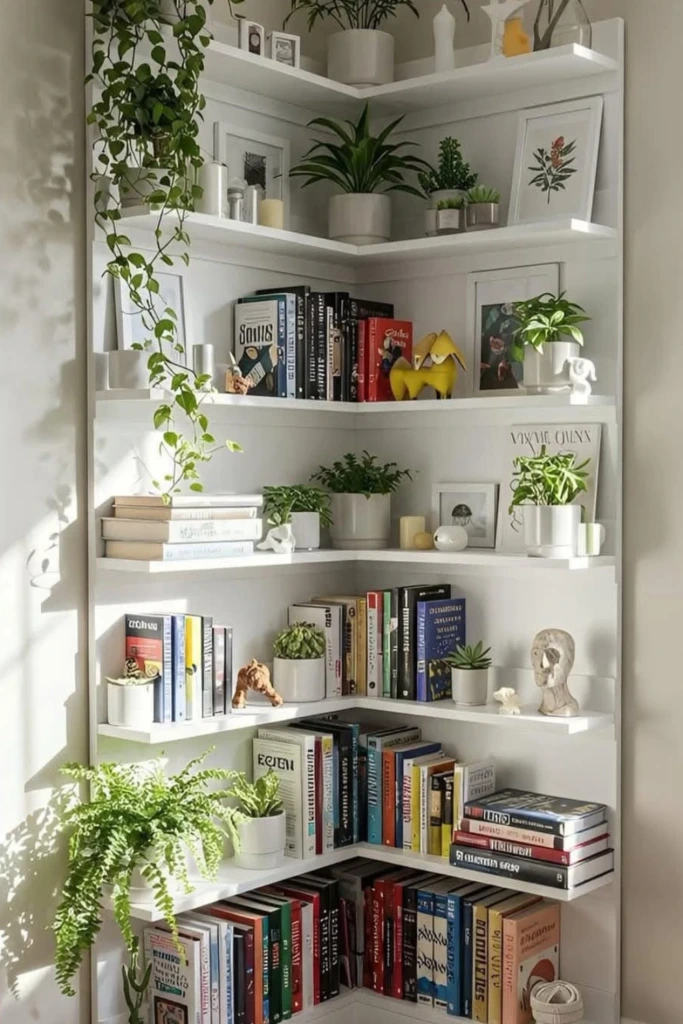 Corner Wall Shelves