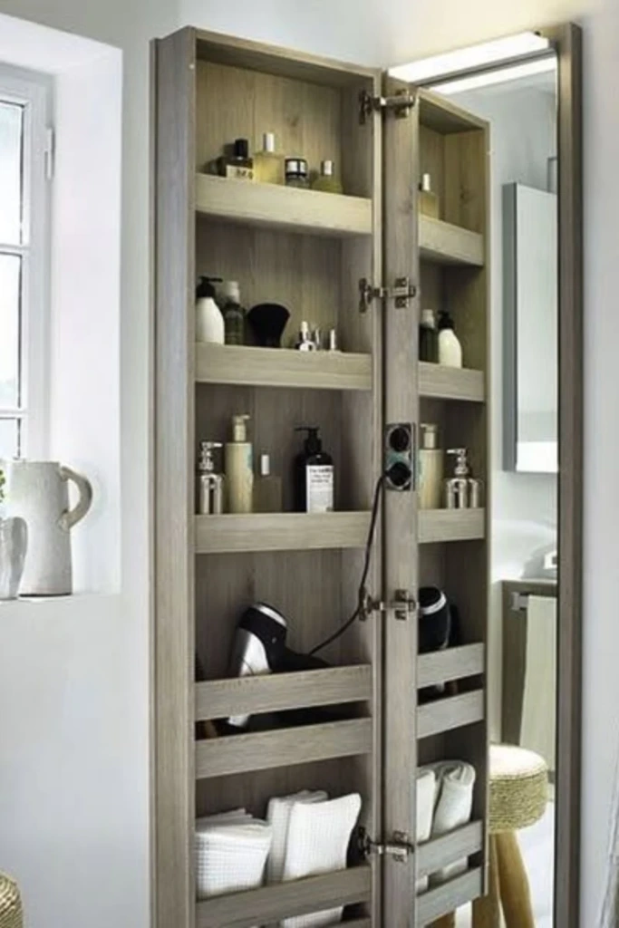 Full-Height Mirror Cabinet