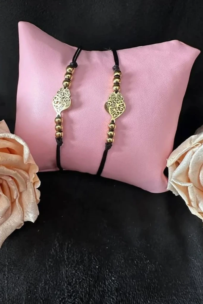 Use Metallic Beads for a Luxe Finish
