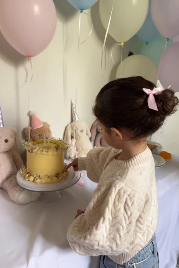 Stuffed Animal Tea Party Setup