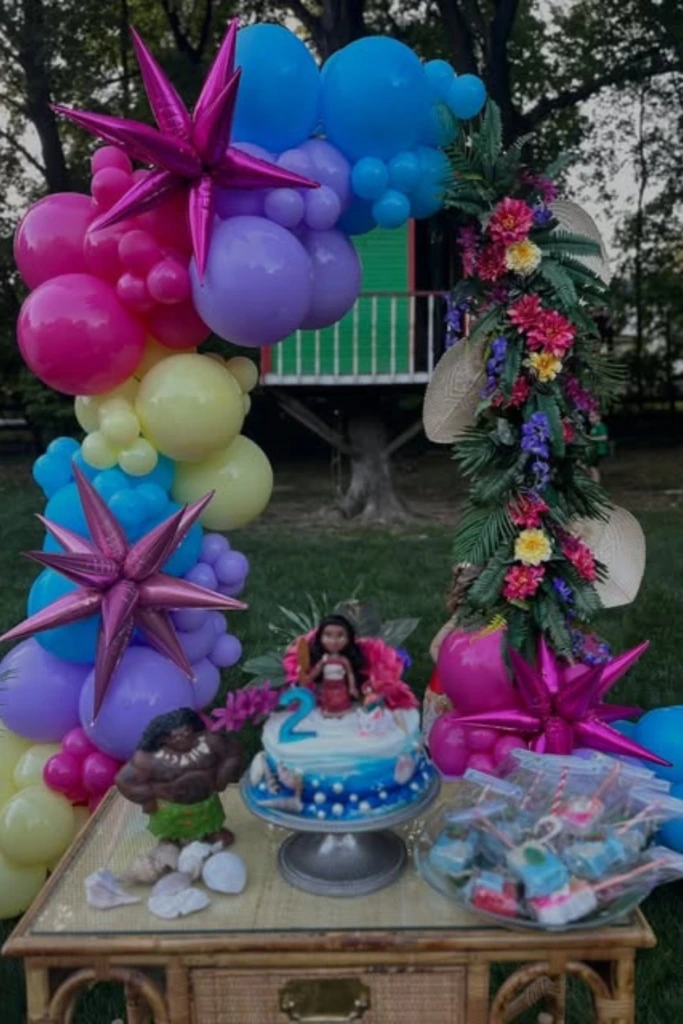 Moana-Themed Tropical Party