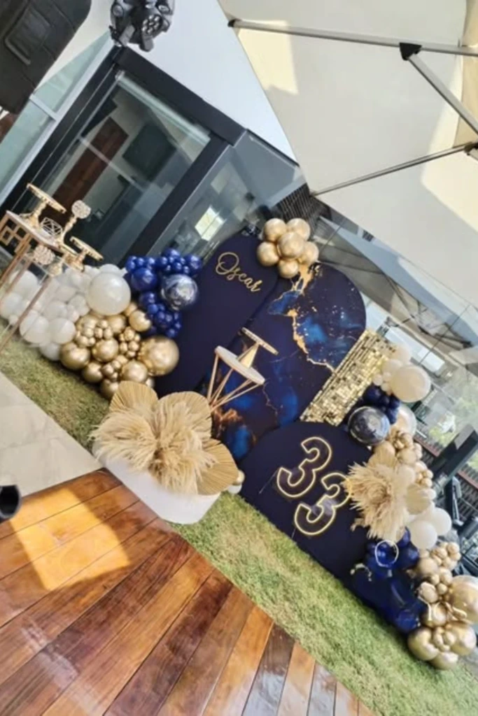 Navy Luxe Setup