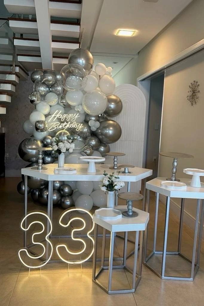 Silver White Setup