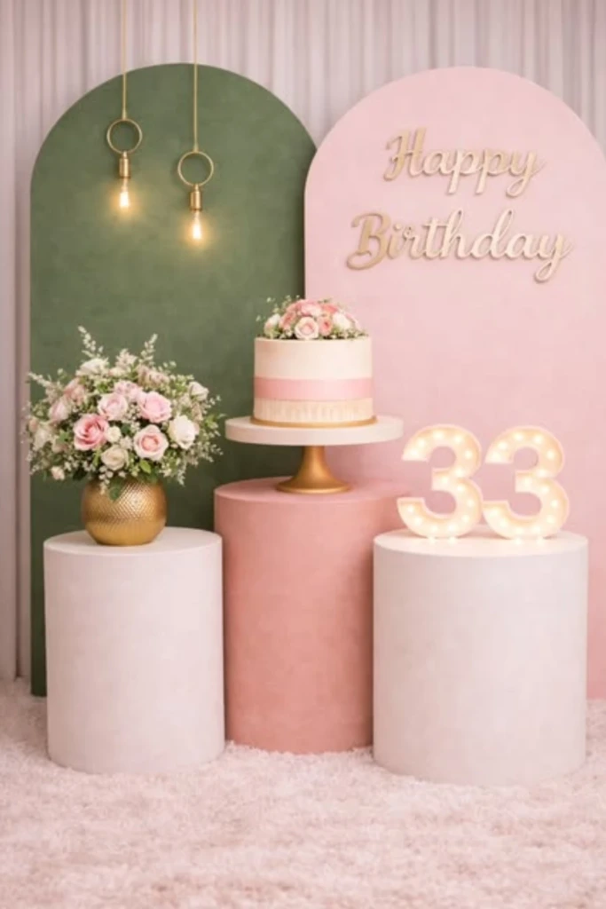 Blush Green Setup
