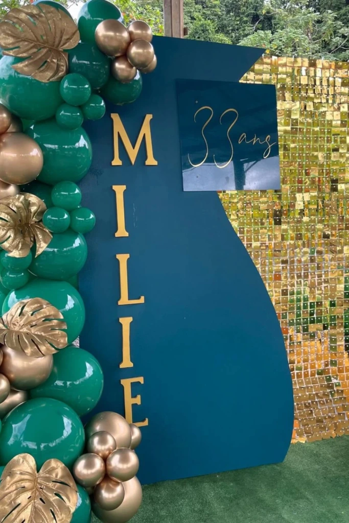 Emerald Name Wall