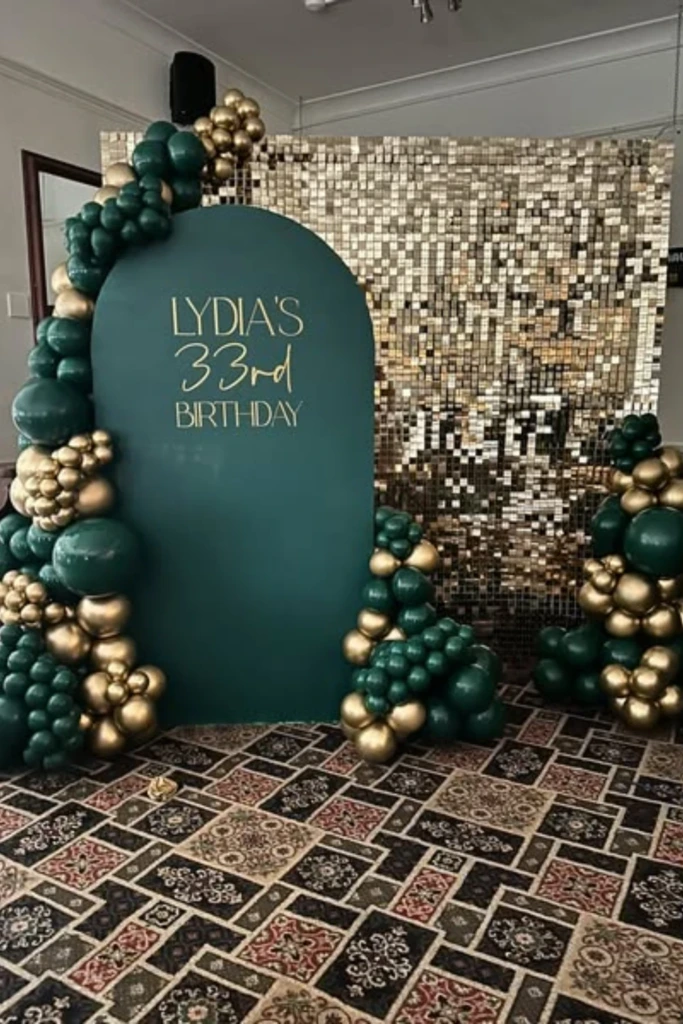 Emerald Gold Wall