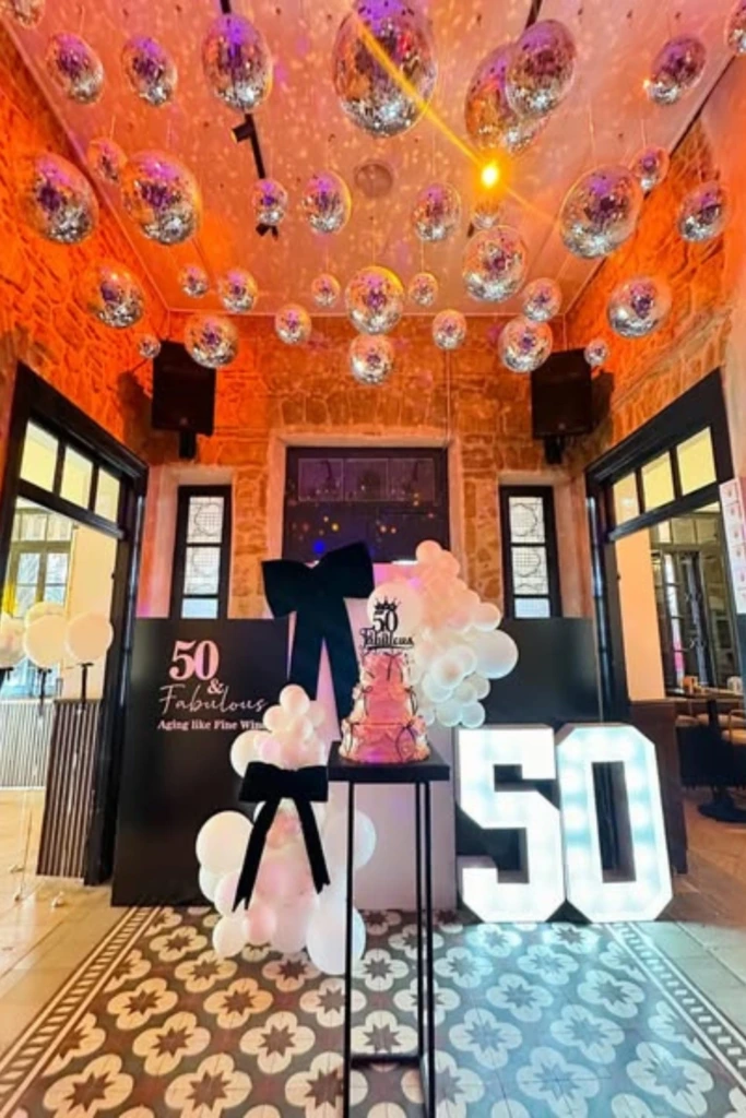 Disco Ceiling Entrance