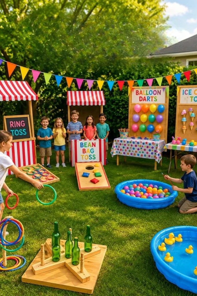 Backyard Carnival Fun