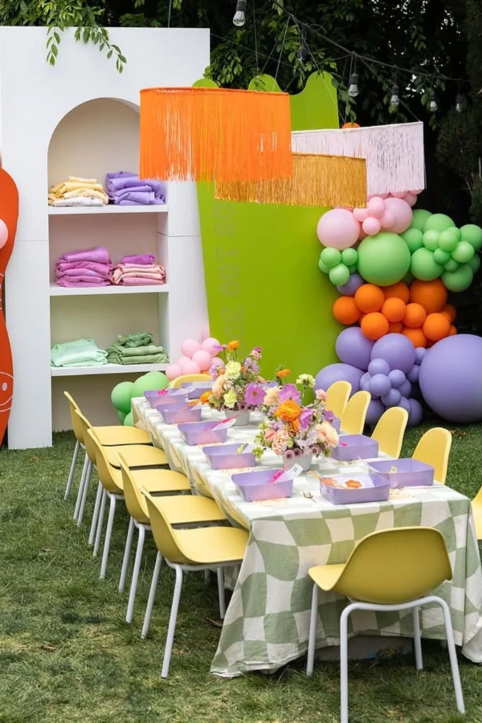 Retro Color Picnic