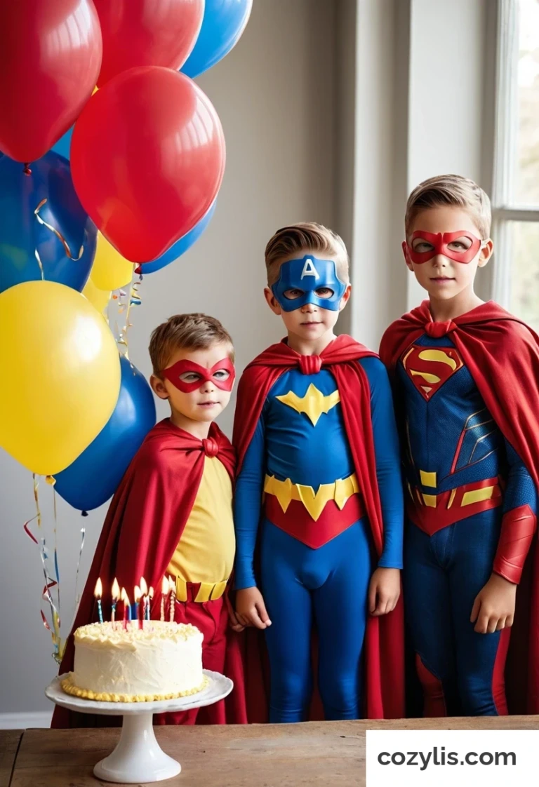 Superhero Birthday Party Ideas