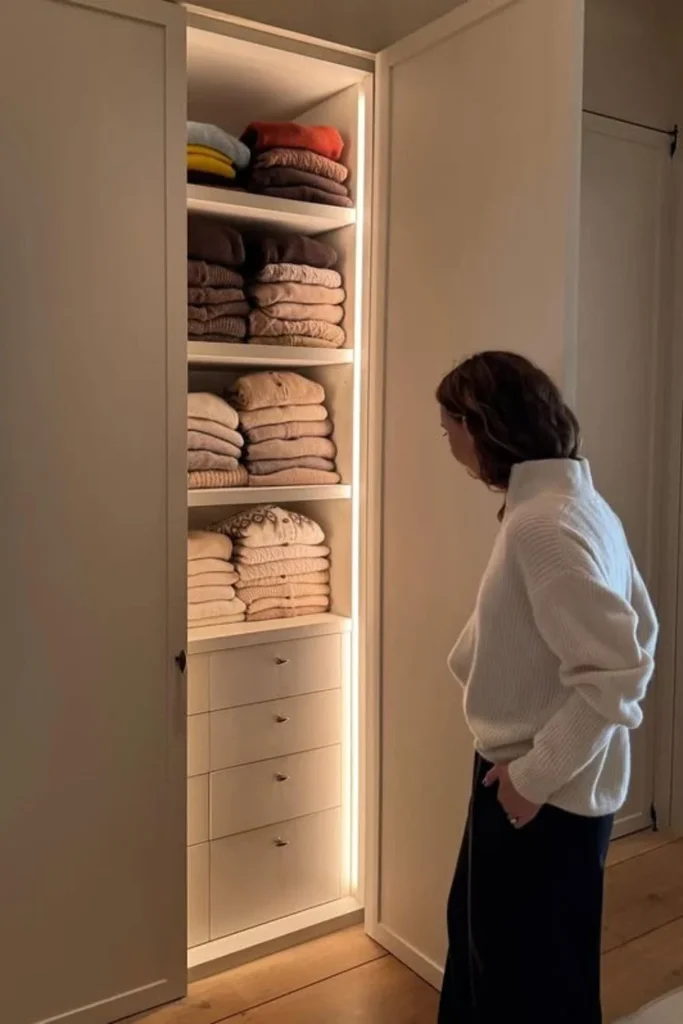 Vertical Shelves