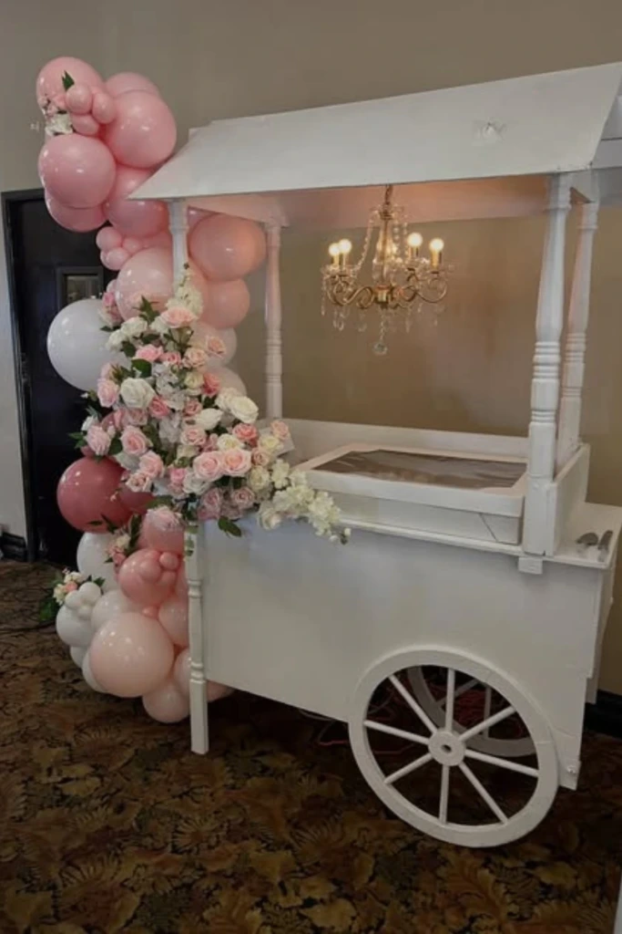 Sweet 16 Dessert Cart