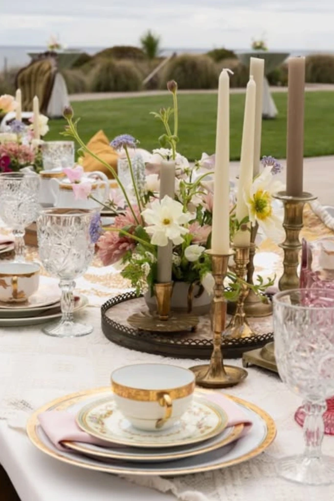 Romantic Candlelight Table