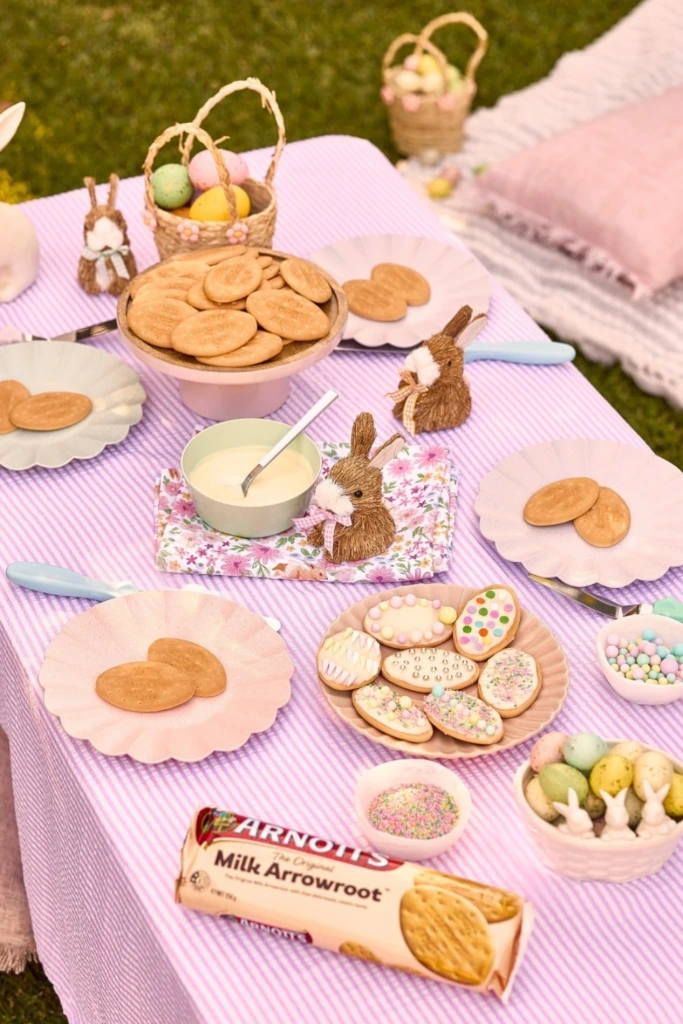 Bunny Cookie Decorating Station