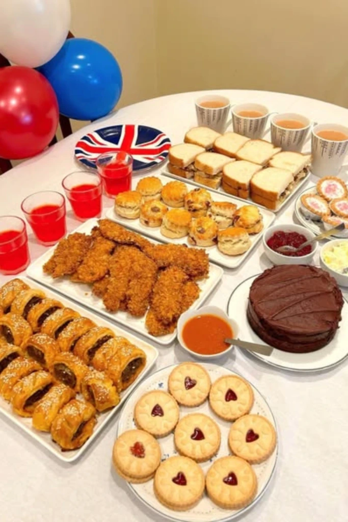 Classic British Tea Spread