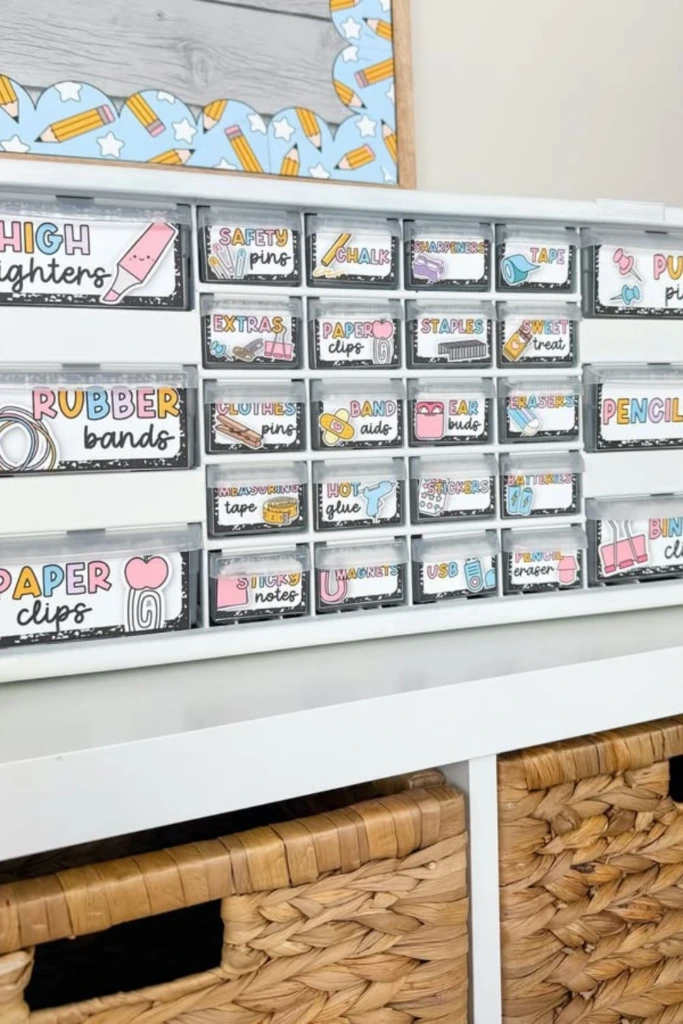 Supplies Drawer Tower