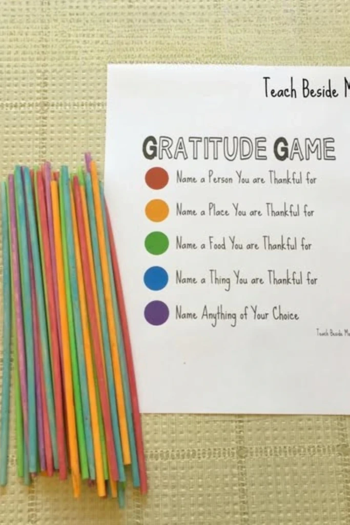Gratitude Stick Game