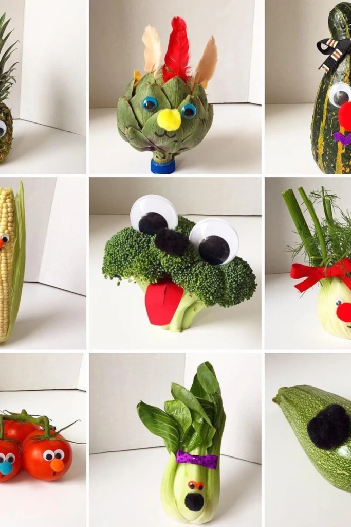 Veggie Character Craft