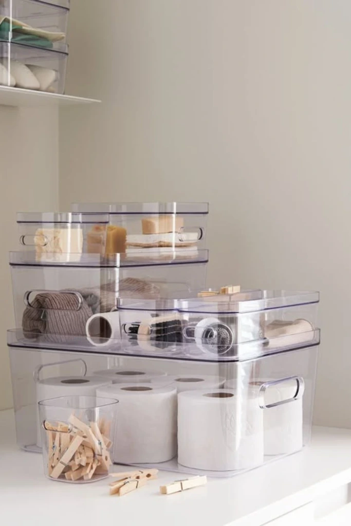 Clear Bins