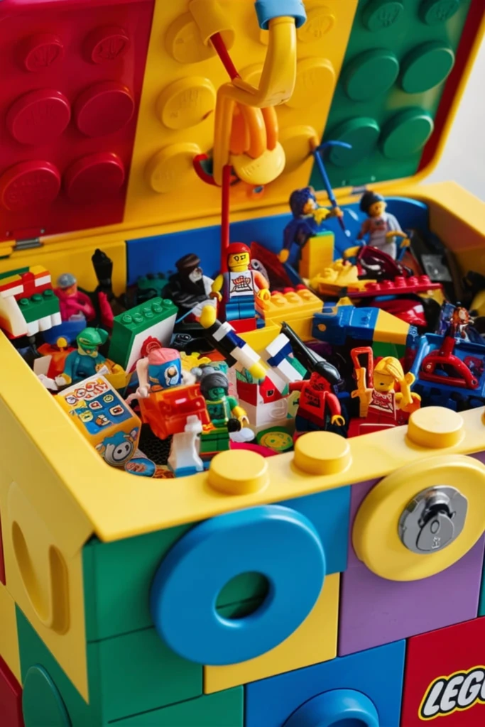 LEGO-Themed Toy Box