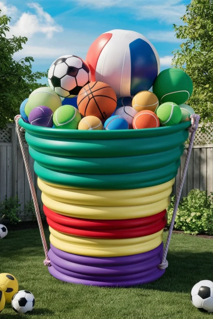 Outdoor Ball Storage