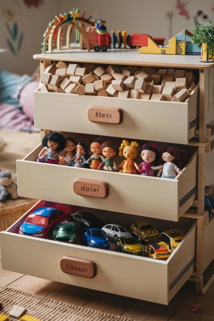 Individualized Toy Box Tags