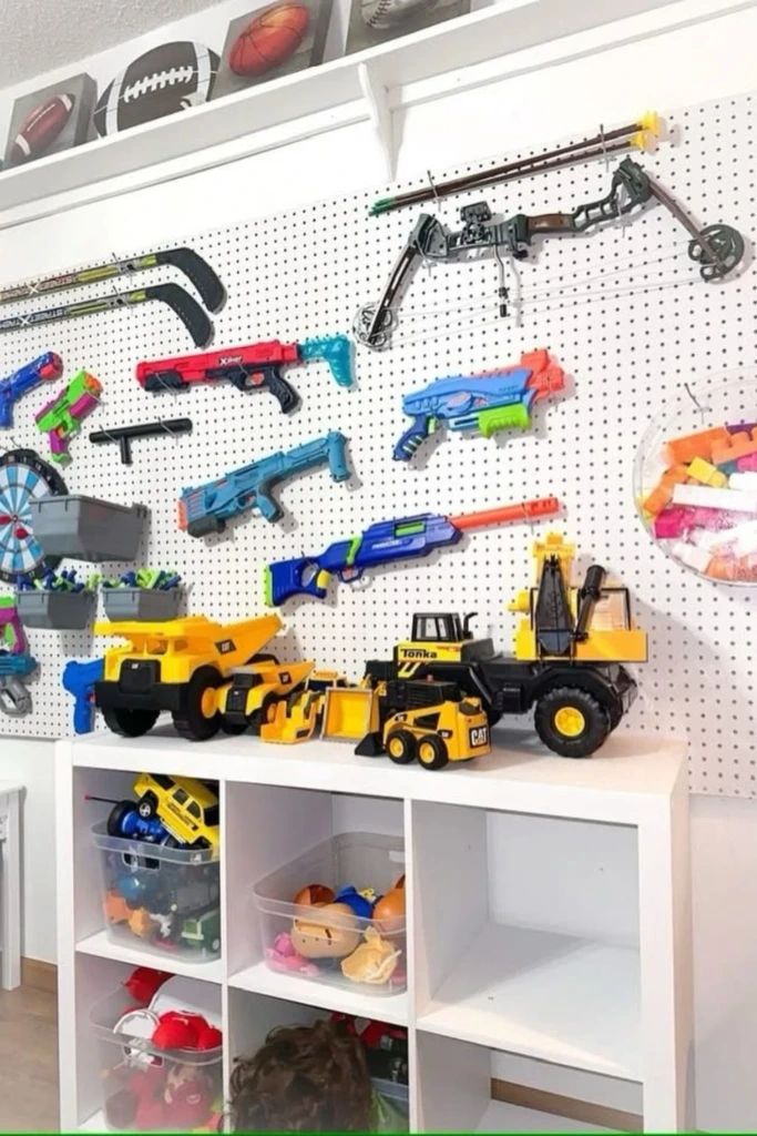 Pegboard Wall
