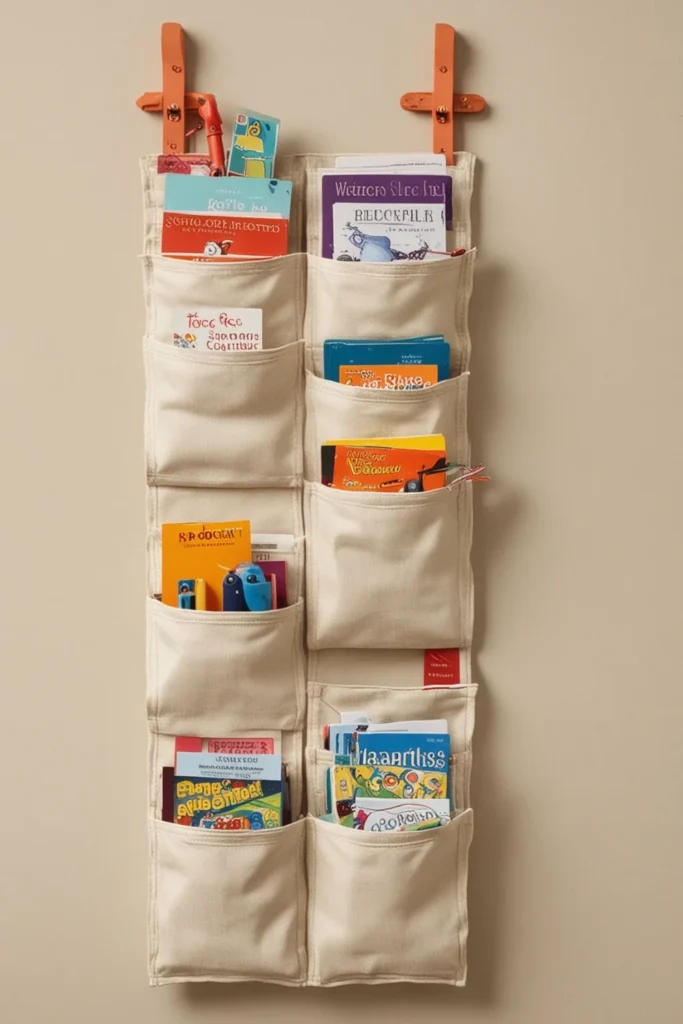 Hanging Three-Pocket Organizer