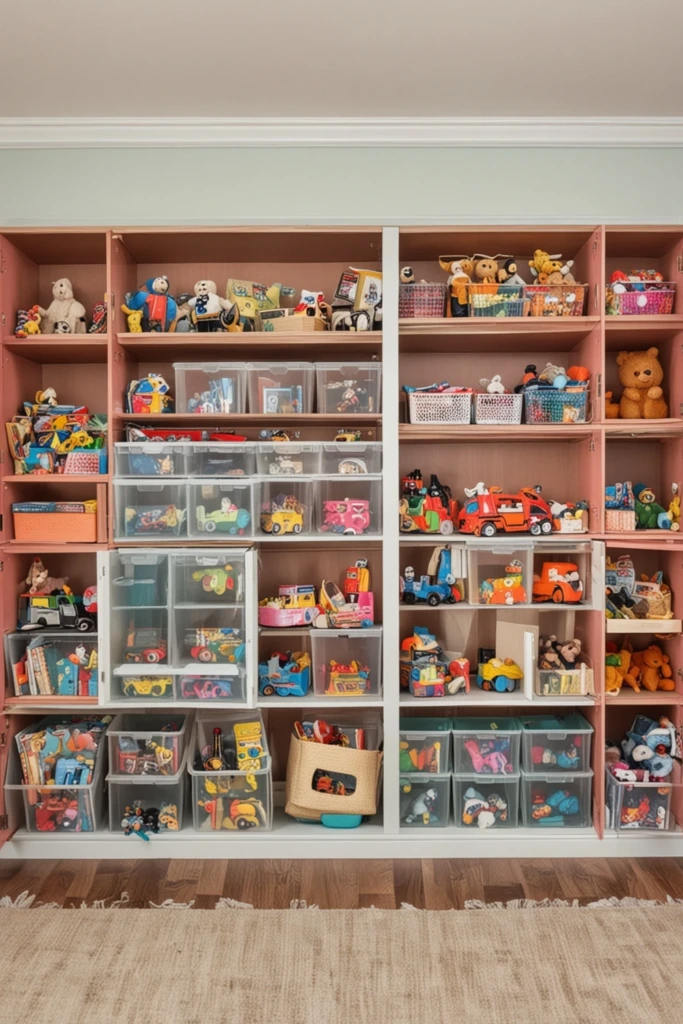 Colorblock Storage Cabinets