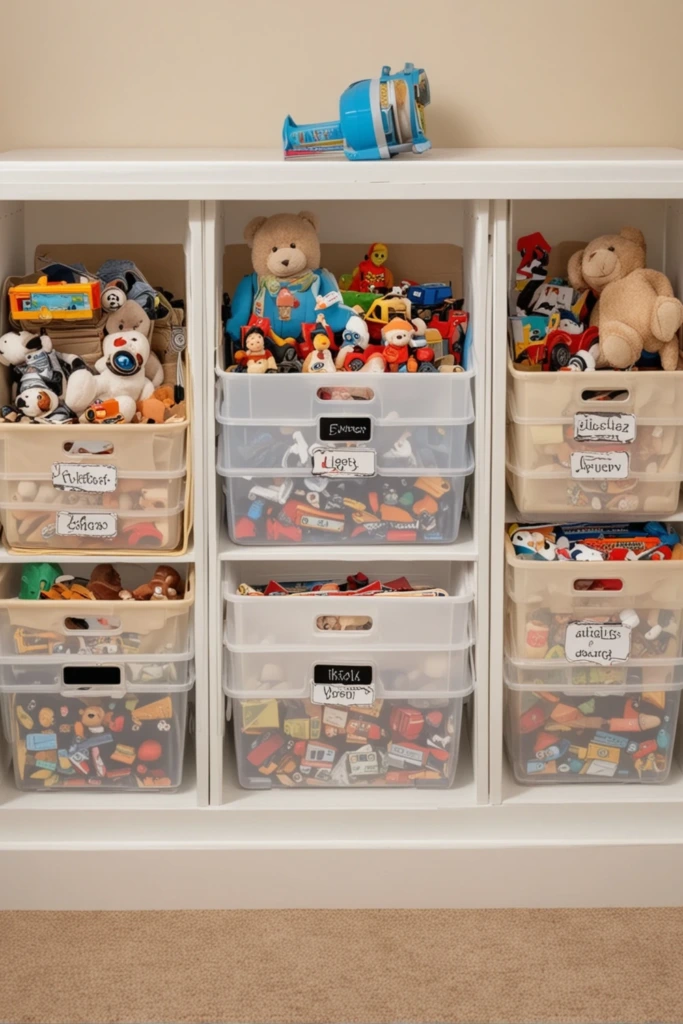 Kid-Friendly Storage Labels