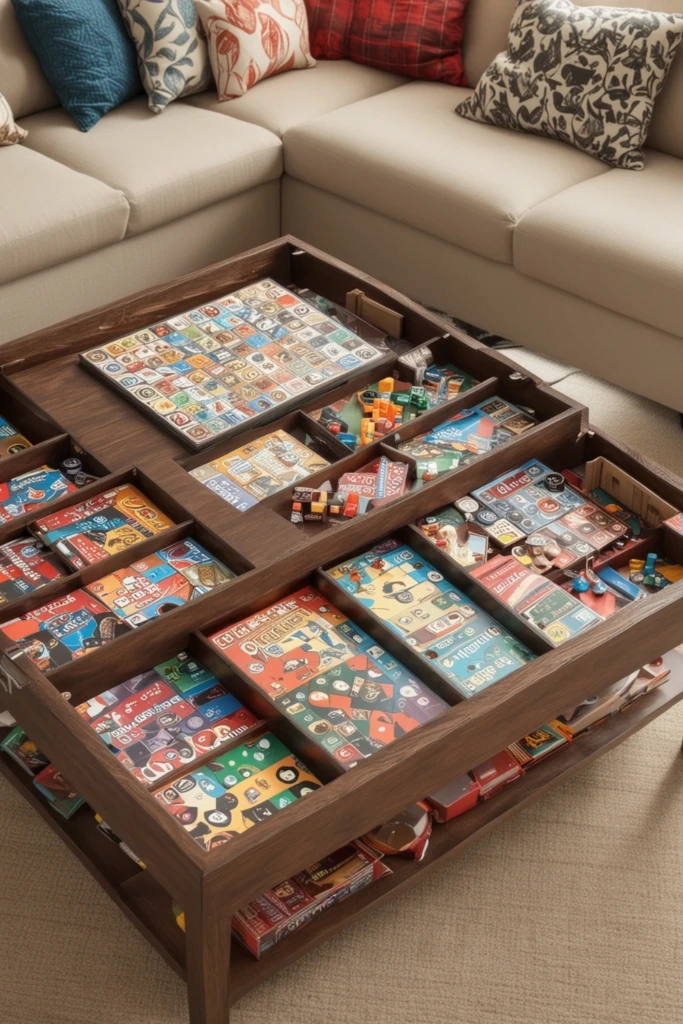 Coffee Table Storage