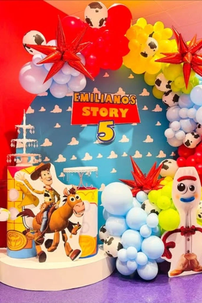 Color Pop Cake Backdrop