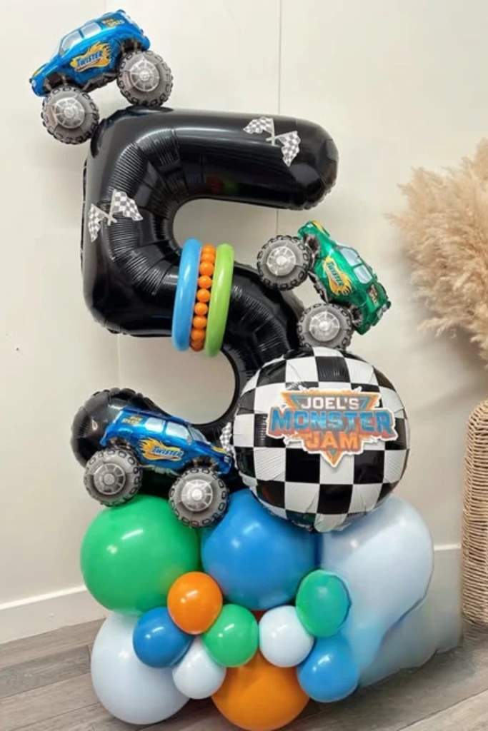 Number Balloon Stack