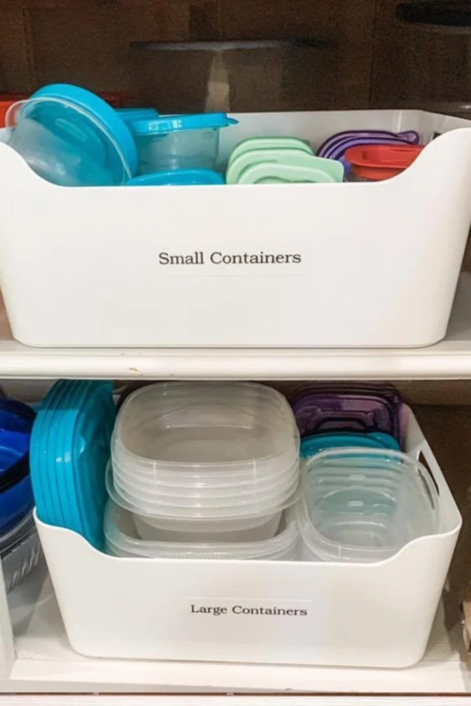 Size-Labeled Bins