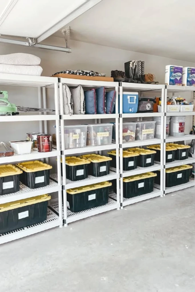 Use Shelving for Clear Zones