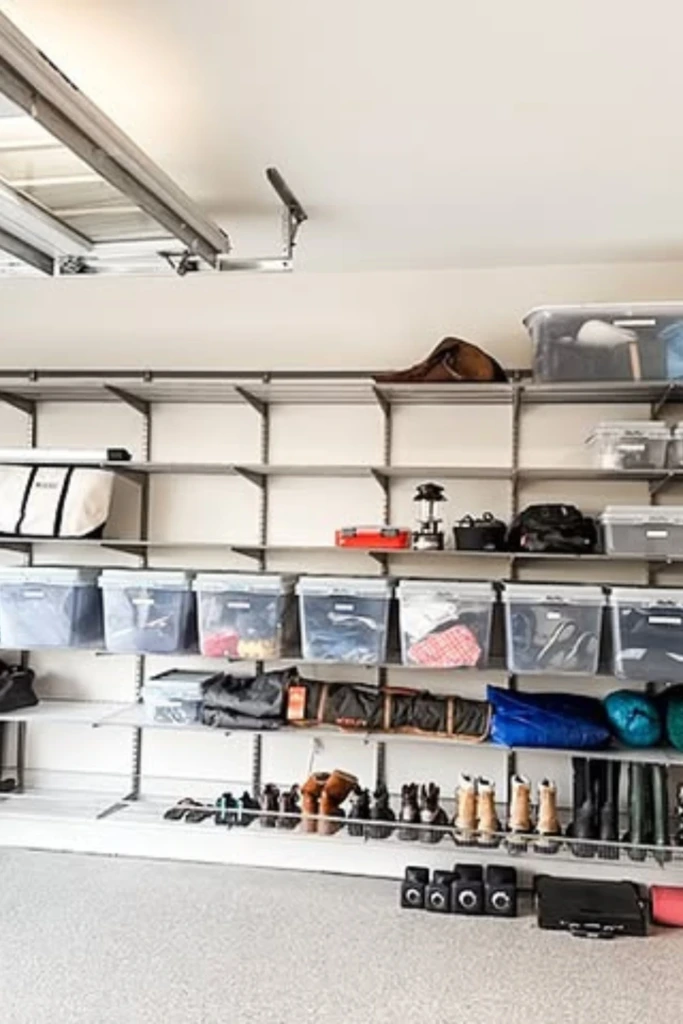 Build a Wall of Adjustable Shelves