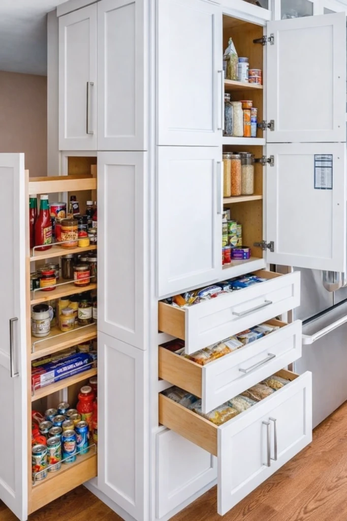 Multi-Zone Pantry Stack