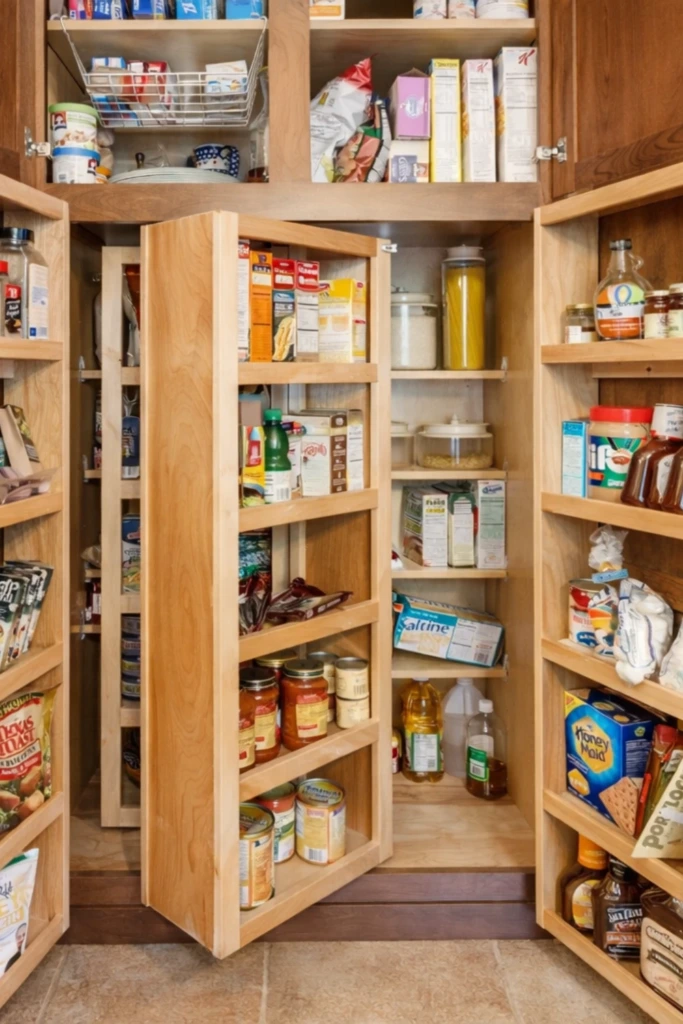 Swing-Out Pantry Panels